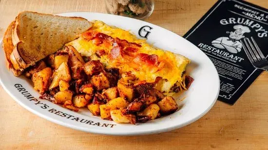 Grumpy's Bacon Omelette