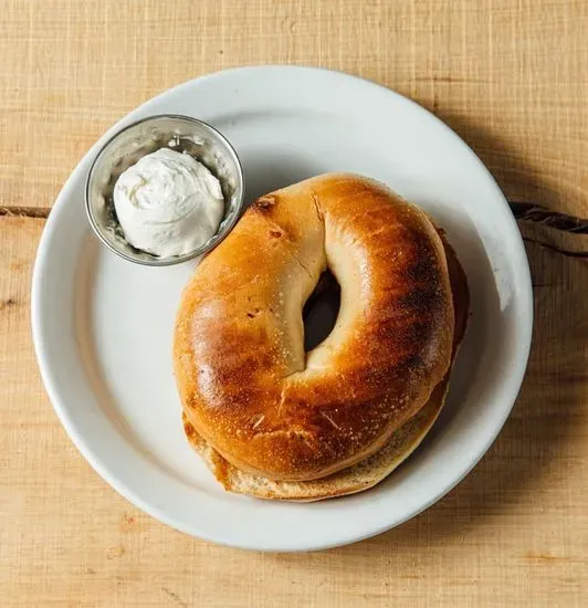 Bagel Plain with Cream Cheese