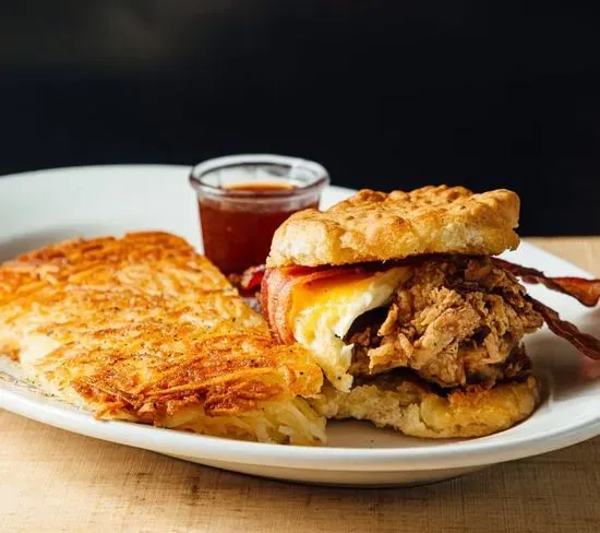 Grumpy's Loaded Chicken Biscuit