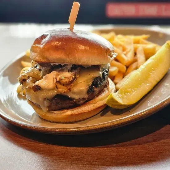 Truffle Mushroom Burger