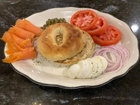 Wild Caught Smoked Salmon Platter