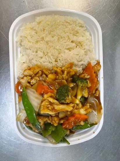 C 27. Chicken W.Mixed Vegs.晚杂菜鸡