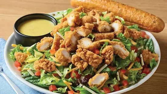 Crispy Chicken Tender Salad