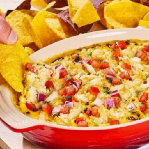 Crab Queso Platter