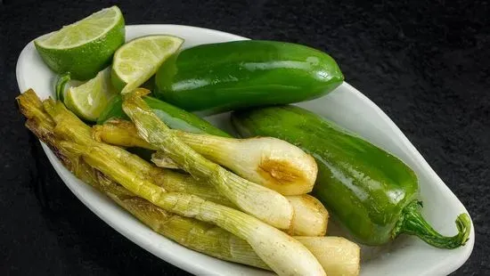 Cebollitas y Chiles Toreados