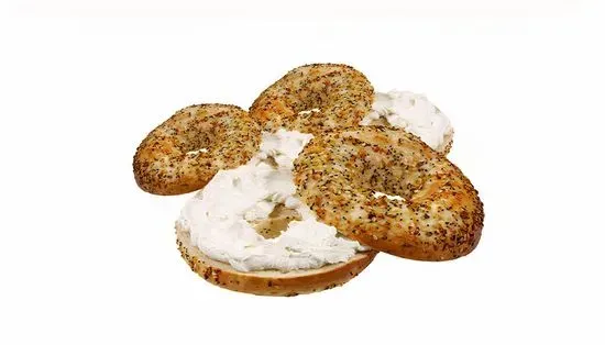 Dozen Bagels w/ Cream Cheese