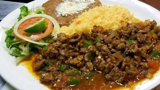 Bistec A La Mexicana