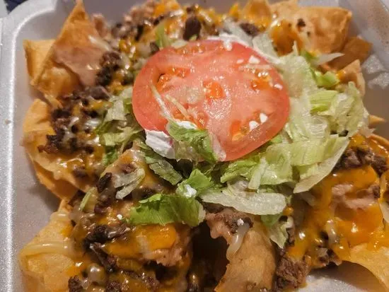 Nachos Supreme Grilled Beef