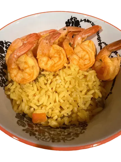 Camarão á Moçambique Refeição - Shrimp Mozambique Meal