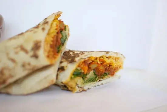 Lamb Naan Wrap