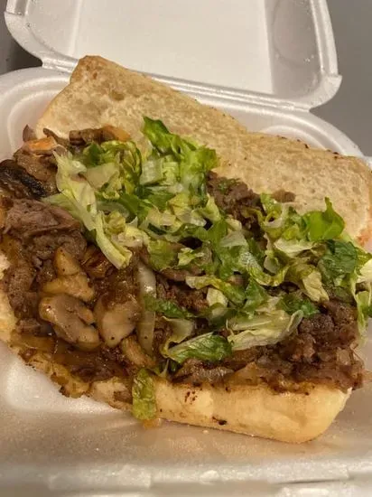 Mushroom Philly Steak