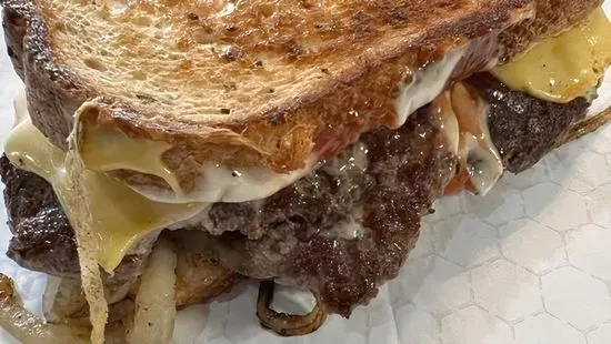 Patty Melt on Rye