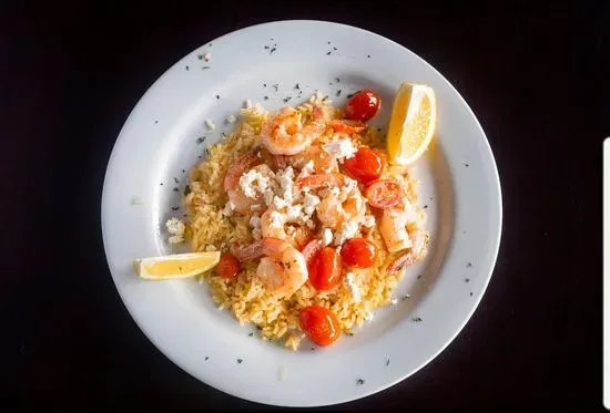 Garlic Shrimp & Rice