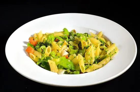 Veggie Garlic Olive Oil Pasta