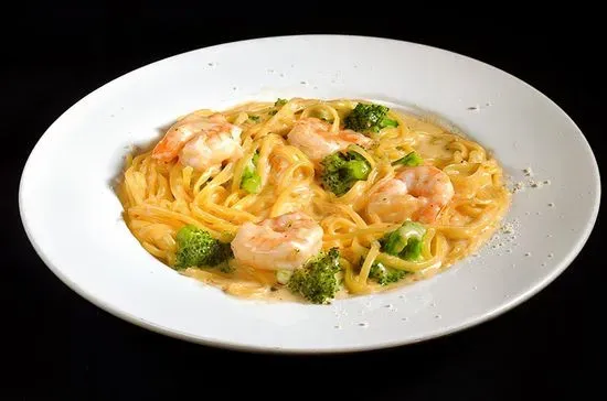 Shrimp Broccoli Alfredo