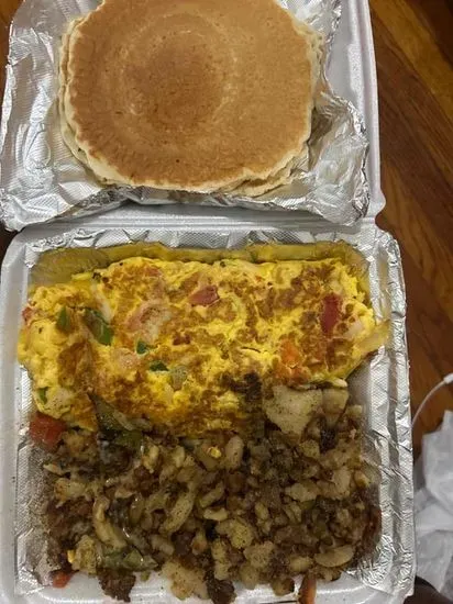 Seafood Omelette