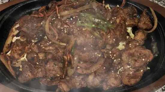 Spicy Pork Bulgogi / (돼지불고기)烤辣猪肉