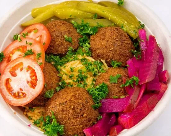 Falafel Bowl with Rice