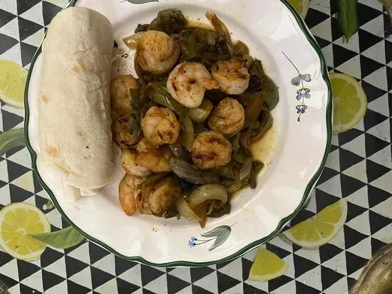 Shrimp Fajitas