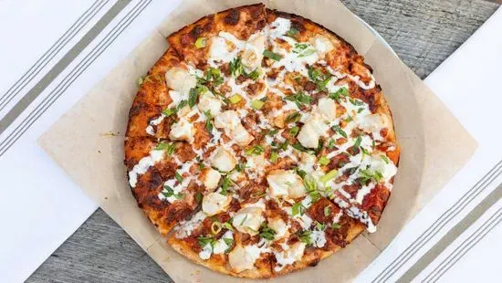 CHICKEN BACON RANCH PIZZA