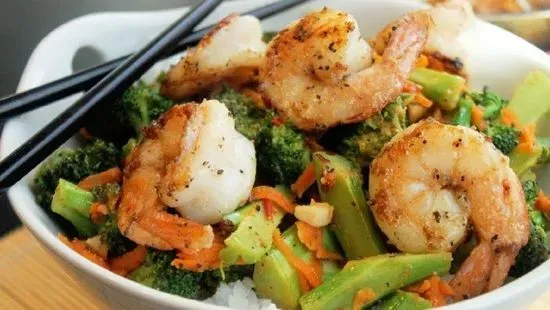 Shrimp with Broccoli