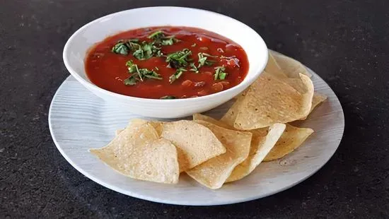 Chips and Apricot Salsa Small