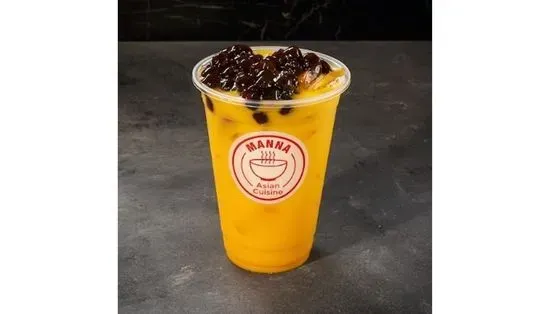 Papaya Bubble Tea