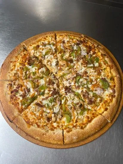 Lg Buffalo Chicken Pizza