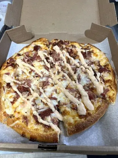 Sm Pastrami Reuben Pizza