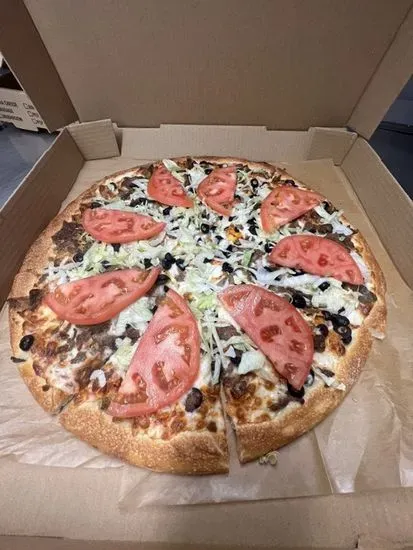 Sm Taco Pizza