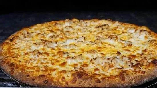 Buffalo Chicken Pizza (Deep Dish)