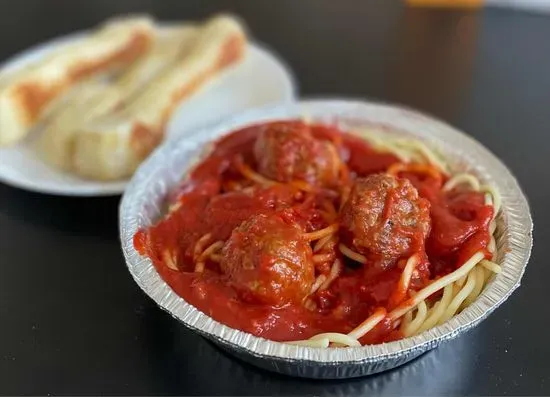 Spaghetti Bowl with Meatballs