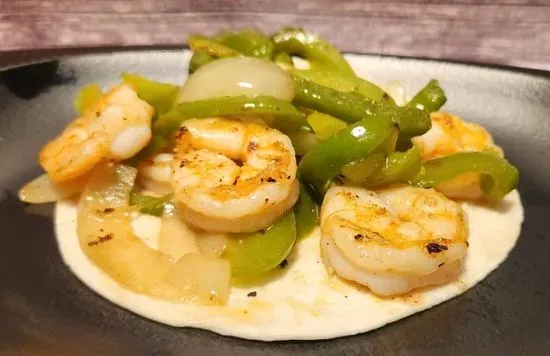 T - DINN SHRIMP FAJITAS