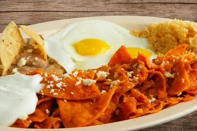 Chilaquiles With Egg