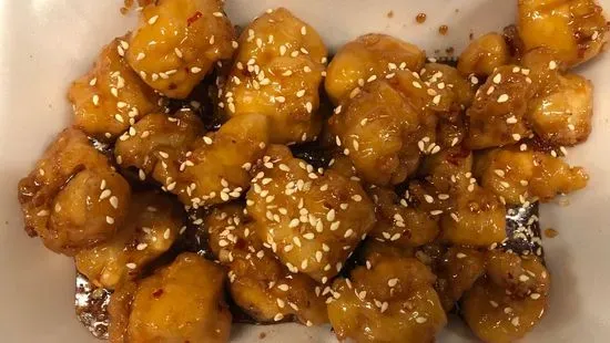 Sesame Scallops