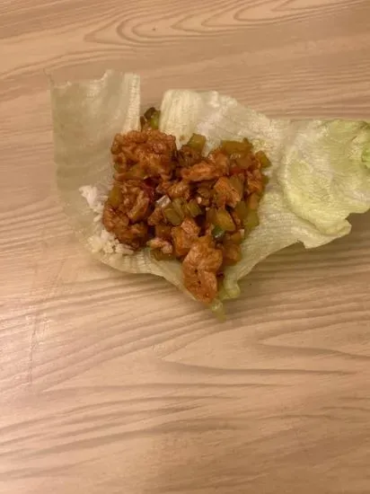 Chicken Lettuce Wrap