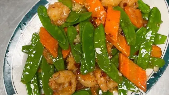 Shrimp  Snow Peas