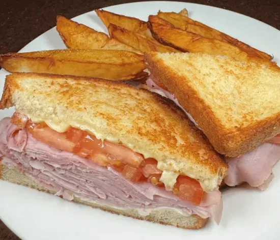 Grilled Ham & Cheese