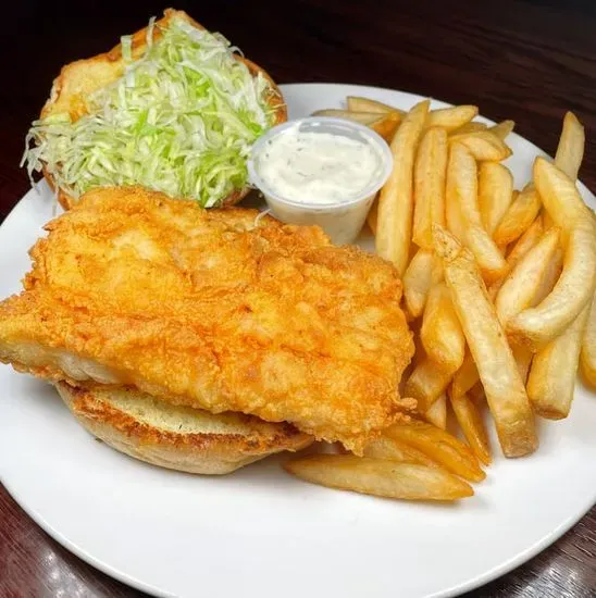 Fried Haddock Sandwich