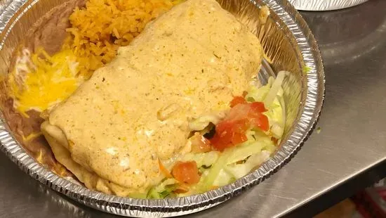 Seafood Chimichanga