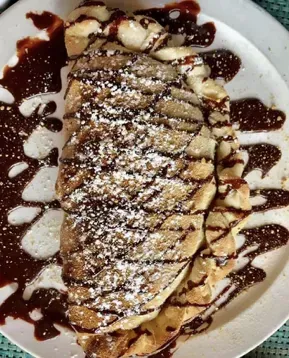 Nutella & Mascarpone Calzone (Serves 2-4)