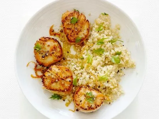 Pan Seared Scallops*