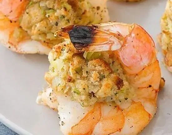 Baked Stuffed Shrimps