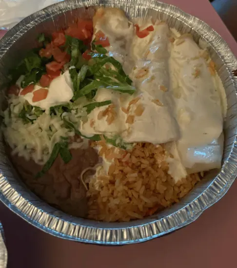 Enchiladas a la Crema