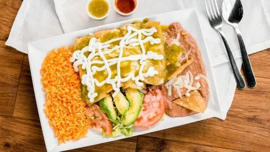 Enchiladas Verdes