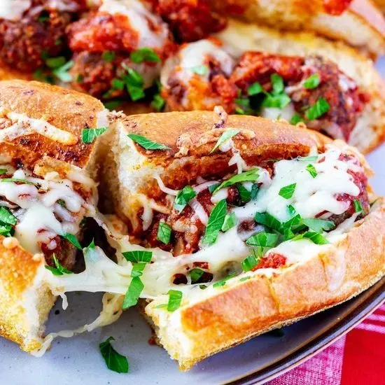 Meatball Parm Sandwich