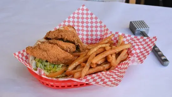 Catfish Po Boy