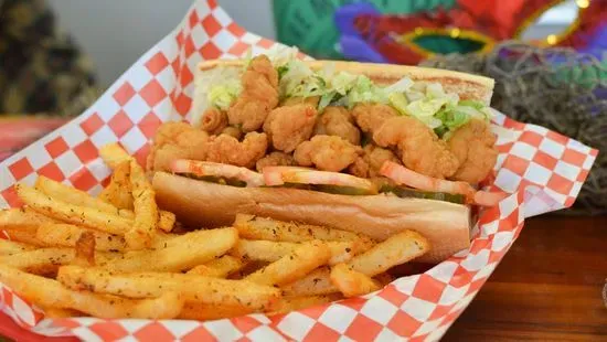 Breaded Shrimp Po Boy