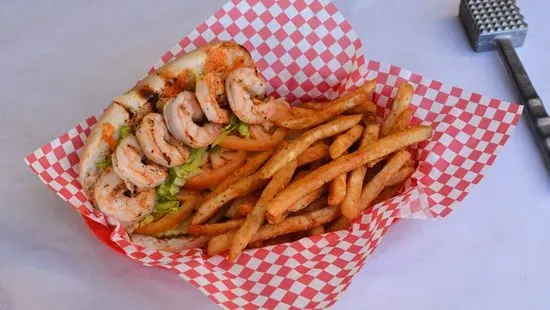 Grilled Shrimp Po Boy