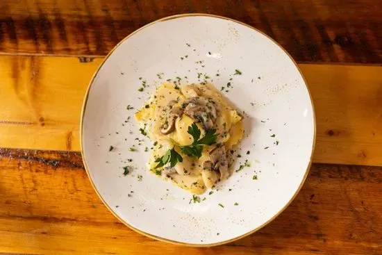 Ravioli Funghi e Capesante